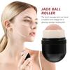DECORNIJIA Cooling Jade Roller for Face and Neck Massage Metal Casing Massage Ball for Eye Care and Absorption Soothes Puffiness and Enhances Skin Health Gift for Women view 3