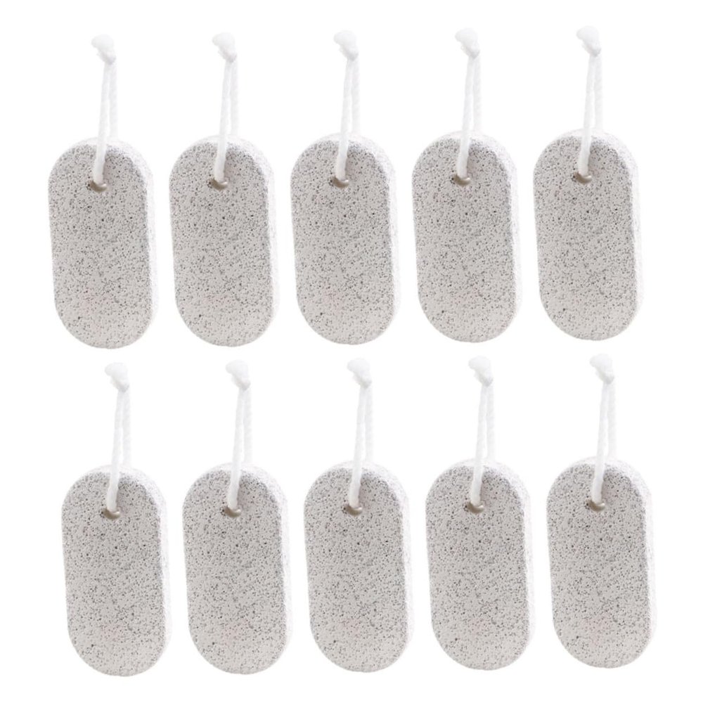 ADOCARN 20PCS Volcanic Pumice Stones Foot Care Pedicure Accessories for Callus and Dead Skin Removal at Home Spa