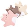 ADOCARN 3Pcs Reusable Exfoliating Shower Gloves Bathing Mittens for Dead Skin Removal Deep Clean Body Scrub Mitts Lightweight for Arms Legs Chest Back Suitable for Men Women Random Color view 1