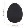 ARTSEWPLY 20pcs Mini Makeup Puff Powder Puff Black Finger End Cosmetic Sponge for Dry Wet Use Portable Cosmetic Sponge Pad for Foundation Concealer Blusher Application view 2