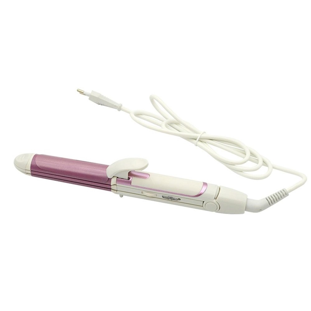3 in 1 Hair Straightener and Curler Curling Iron for All Hair Types Tourmaline Ceramic Twisted Flat Iron for Hair Styling(AU)