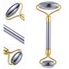 ARTSEWPLY Dual Heads Facial Roller Massager for Wrinkle Removal and Skin Lifting Metallic Skincare Tool Rollers to Enhance Absorption and Boost Circulation for Women and Men view 4