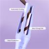 Automatic Hair Curler 32MM Auto Rotating Ceramic Hair Roller Professional Curling Iron Curling Wand Hair Waver(Purple,Japanese) view 2