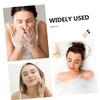 TOPPERFUN 3pcs Face Scrubber with Wood Handle Soft Bristles Facial Cleansing Brush for Gentle Exfoliating and Deep Skin Cleaning Travel-Friendly Manual Dry Brush for Women Skincare and view 3
