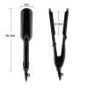 Professional Hair Crimper Curler Dry & Wet Use Corrugated Irons Ceramic Curling Iron with Temperature Control Waving Tool(Blue,US) view 3