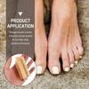 CIMAXIC 4Pcs Double-sided Wooden Nail Cleaning Brush with Natural Boar Bristles Comfortable Scrubbing Manicure and Pedicure Tool for Fingernail and Toenail Care Random Color view 3