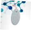 HAKIDZEL Oval Volcanic Pumice Stone Foot Grinding Tool Dead Skin Remover Foot Care Scrubber for Callus Softening and Smooth Skin Lightweight Portable Green view 2