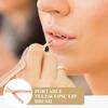 Angoily 2PCS Retractable Lip Brush Portable Makeup Tool with Telescopic Nylon Fiber and Metal Tube Elastic Soft Bristles for Precise Lipstick Application Travel-friendly Cosmetic Brush for view 4