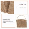 DECORNIJIA 2pcs Natural Ramie Jute Bath Scrubber with Glove and Back Strap for Deep Exfoliating Shower and Body Scrub Skin-Friendly Loofah for Men and Women Daily Bath and Spa Use view 2