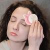 ADOCARN Silicone Facial Cleansing Brush with Ergonomic Abs Handle Soft Dual-Sided Face Scrubber for Deep Pore Cleaning Compact Travel Face Wash Brush for Women Gentle Exfoliator and Skin view 4