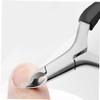 ADOCARN Dead Skin Barb Trimming Scissor Black Pedicure Tool Stainless Steel Nail Barb Trimmer with Anti-skid Handle for Precise Nail Care and Safe Cuticle Removal view 3