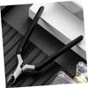 ADOCARN Dead Skin Barb Trimming Scissor Black Pedicure Tool Stainless Steel Nail Barb Trimmer with Anti-skid Handle for Precise Nail Care and Safe Cuticle Removal view 4