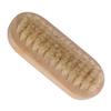 Angoily Double-sided Nail Brush Cleaner Oval Soft Bristle Fingernail Brush for Manicure and Pedicure Home Use Practical Design Light Weight Easy to Hold view 1