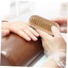 Angoily Double-sided Nail Brush Cleaner Oval Soft Bristle Fingernail Brush for Manicure and Pedicure Home Use Practical Design Light Weight Easy to Hold view 3