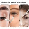 5 PCS Nose Contour Brush Angled Eyeliner Brush Eyebrow Brushes Angled Thin Makeup Brushes for Contouring Nose Shadow Precision Make up Tools view 4