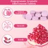 RAQEHO Manicure Spa Tablets 8oz -Pomegranate Soak Balls, Moisturizing Tablets, Cuticle Softener for Foot and Hand Soak Pedicure Spa Supplies Manicure Tools Nail Salon & Tavel Esenntial40count view 3