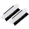 DECORNIJIA 2Pcs Two-sided Fingernail Brush with Soft and Stiff Bristles for Deep Cleaning Hands Nails and Toes Portable Nail Scrubbers for Manicure Travel and Outdoor Use view 1