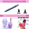 Beauty Set Christmas Makeup Advent Calendar 2025, 24 Days Beauty Countdown with Lip Oil, Eyeliner, Foundation, Brushes, Sponges, Holiday Gift Set for Women, Teens view 2