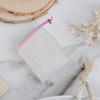 ADOCARN 8PCS Pink Foaming Nets Soap Bags with Alloy Buckle Exfoliating Facial Cleansing Mesh for Handmade Soap Pouch with Drawstring for Bath and Face Washing view 2
