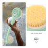 Angoily Long Handle Shower Body Brush with Soft Bristles for Exfoliating and Deep Cleansing Multifunctional Back Scrubber and Foot Washer Quick-Dry Bath Tool for Men and Women view 3