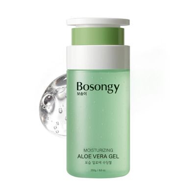 BOSONGY Aloe Vera Gel, After Sun Hydrating for Sensitive Face & Body 8.8oz