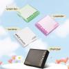 300PCS Oil Blotting Sheets For Face - Blotting Paper With Mirror And Puff, Blotting Paper For Oily Skin, Oil Absorption, Effective Oil Control, Portable Skin Care, And Makeup (Lavender, 300pcs) view 4
