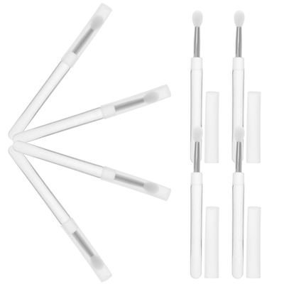 ABOOFAN 10pcs Portable Silicone Lip Brush Kit with Covers Easy to Clean Reusable Applicators for Lipstick Lip Gloss Balm and Scrub Multifunctional Cosmetic Tools Go Touch-ups