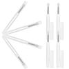 ABOOFAN 10pcs Portable Silicone Lip Brush Kit with Covers Easy to Clean Reusable Applicators for Lipstick Lip Gloss Balm and Scrub Multifunctional Cosmetic Tools Go Touch-ups view 1