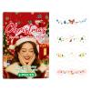 8pcs Face Freckles Glitter, Cute Sparkly Christmas, Women Glitter Fake Freckle Patches for Girls Teens Holiday Party Festival Cosplay Celebration Event Masquerade view 1