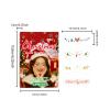 8pcs Face Freckles Glitter, Cute Sparkly Christmas, Women Glitter Fake Freckle Patches for Girls Teens Holiday Party Festival Cosplay Celebration Event Masquerade view 4