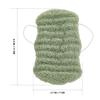 Angoily Soft Konjac Bath Sponge with Ergonomic Handle for Deep Cleansing and Exfoliating Luxurious Foam Shower Scrubber for Boy Girl Adults and Pool Use Green Body Brush for Skin Renewal view 2