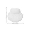 Abaodam Ergonomic Bathtub Pillow with Strong Suction Cups Lightweight Tub Neck Headrest for Soaking Spa Baths Washable Anti-Slip Bath Cushion Supporting Neck and Head Comfort view 2
