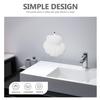 Abaodam Ergonomic Bathtub Pillow with Strong Suction Cups Lightweight Tub Neck Headrest for Soaking Spa Baths Washable Anti-Slip Bath Cushion Supporting Neck and Head Comfort view 4