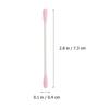 Angoily 400Pcs Double-ended Cotton Swabs for Makeup and Eyelash Cleaning Gentle Cotton Sticks with Spiral and Round Tips Suitable for Adults and Practical Daily Use view 2
