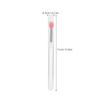 DEARMAMY 10pcs Portable Silicone Lip Brush Set with Covers for Lip Balm Soft Reusable Applicators for Natural Gradient Blending Travel-friendly Cosmetic Tool view 2