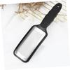 LOORGVEL Professional Stainless Steel Foot File Pedicure Callus Remover for Dry Hard Skin Exfoliating Scrub Tool Personal Foot Care Accessory Portable Black view 4