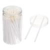 Beaupretty 100pcs Disposable Lipstick Brush White Plastic Lipstick Applicators Precise Makeup Tool for Lip Gloss and Concealer Application Suitable for Home and Professional Use view 1