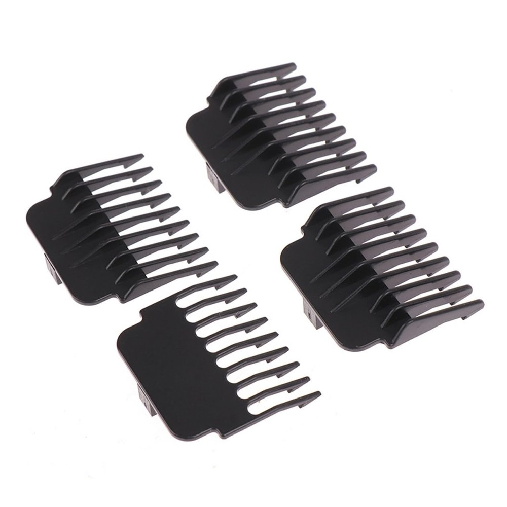4PCS/SET T9 Universal Hair Trimmer Clipper Limit Comb Guide Sets Limit Calipers Tools Easy Install(4pcs.)