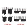 4PCS/SET T9 Universal Hair Trimmer Clipper Limit Comb Guide Sets Limit Calipers Tools Easy Install(4pcs.) view 3
