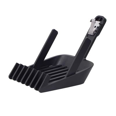 Adjustable Plastic Combs,Compatible For Enchen Boost, Hair Clipers,Compatible For Sharp, 3S Accessor Positioning Limiting Comb Easy Install(BLACK)