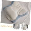 FESTFENDS Breathable Mesh Tub Pillow with Suction Cups for Bathtub Neck and Head Support Ergonomic Spa Cushion for Relaxing Bath Experience Lightweight Portable Blue Bath Pillow view 3