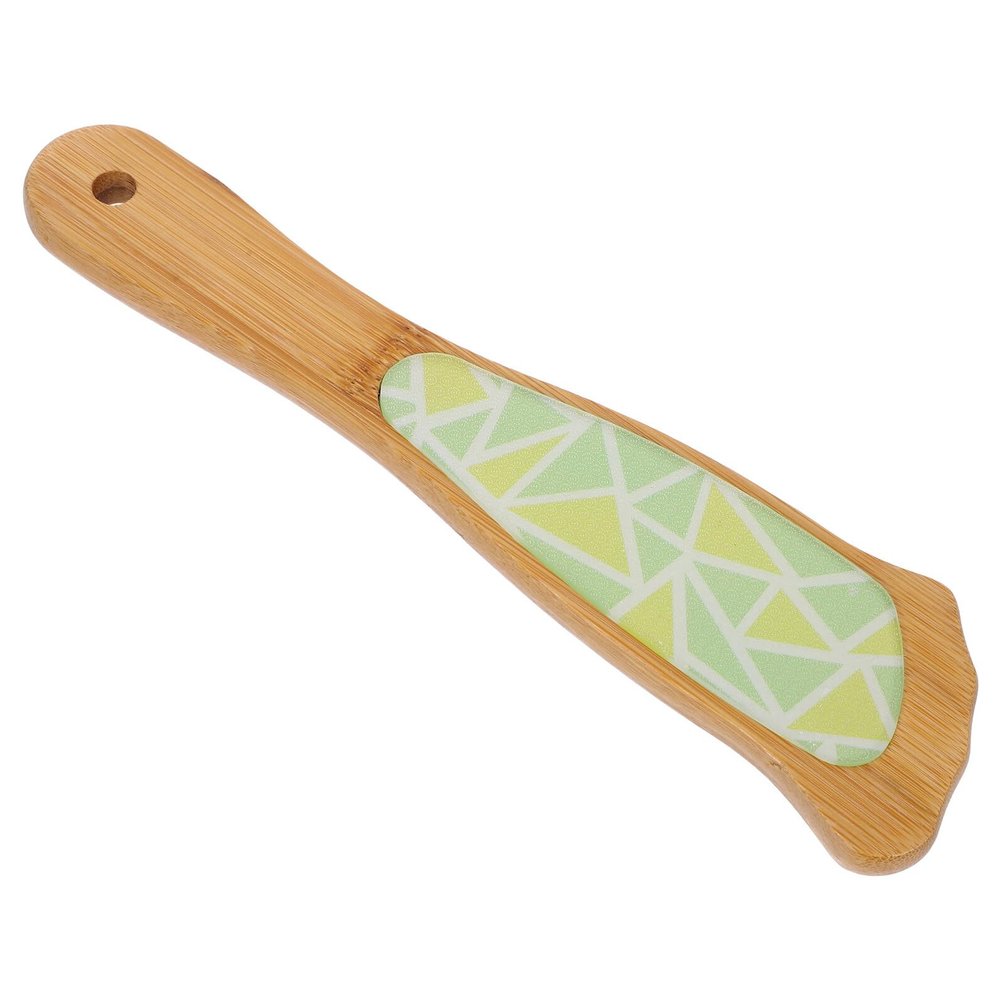 Beaupretty Portable Manual Foot File with Handle Dual-Sided Nano Glass Pedicure Tool for Exfoliating Callus and Dead Skin Dry Wet Feet Lightweight Scrubber for Men Women and Elderly Massage