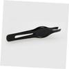 Cabilock Stainless Steel Eyebrow Tweezers Mini Clip Makeup Tool for Women Portable Precise Hair Removal with Ergonomic Handle Black view 4