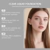 Foundation Concealer Cover Cream Liquid Base Flawless Full Coverage Matte 2 in 1 Concealer liquid Foundation Makeup Moisturizing Fluid for All Skin (Nude) view 4