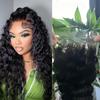 5x5 Skinlike Real HD Lace Closure Deep Wave 100% Human Hair Invisible HD Lace Closure Pre-plucked with Natural Hairline Small Single Knots Natural Black 24 Inch view 1