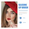 FONDOTIN 12pcs Silicone Lip Mask Brush Set Transparent White Handle Portable Mini Lipstick Applicator for Women Makeup Compact Cosmetic Tool view 2