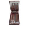 5 Makeup Brush Set Portable with Mirror view 2