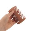 GALPADA Beard Grooming Kit for Men with Rounded Nose Hair Trimmer Pointed Tip Scissors Dual-sided Wooden Comb Plastic Styling Comb Safe Precise Facial Hair Care for Travel and Daily view 4