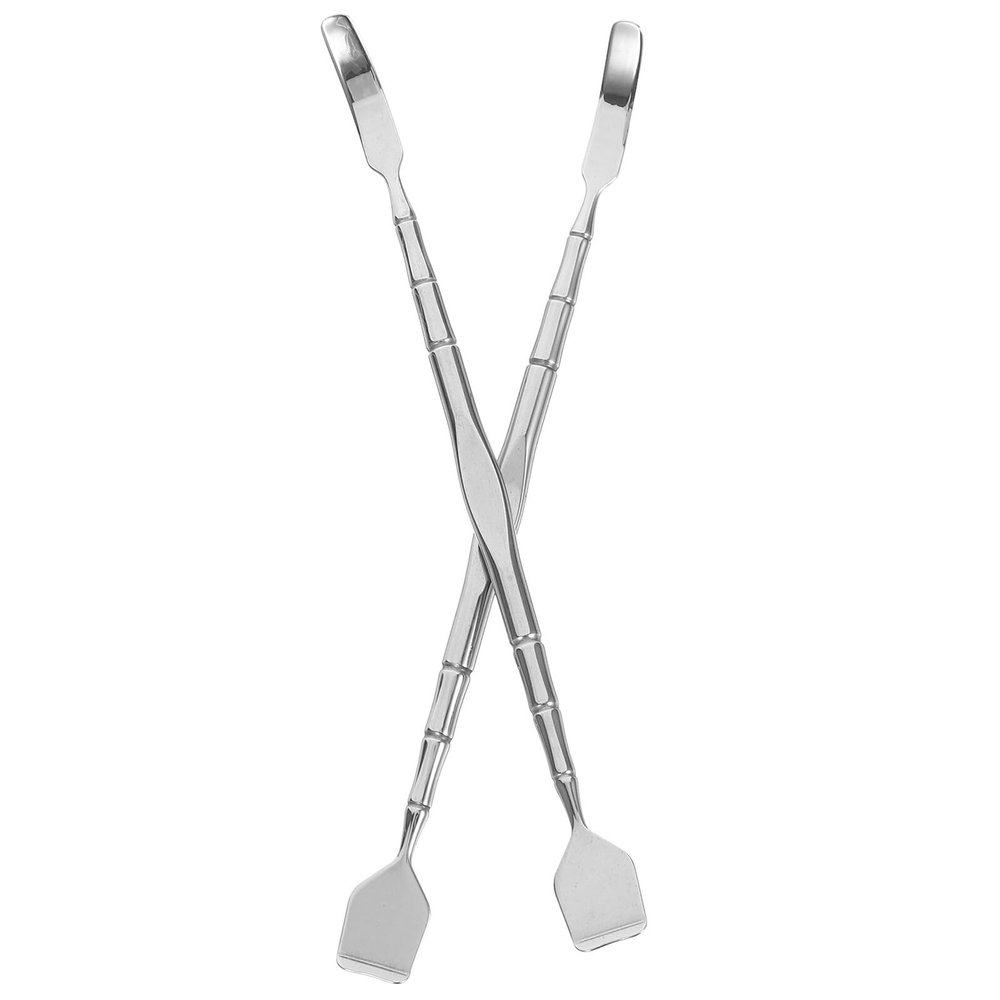 OSALADI 2pcs Stainless Steel Blackhead Cleaning Tool Facial Scraper for Women Lightweight Pore Extractor Safe and