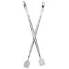 OSALADI 2pcs Stainless Steel Blackhead Cleaning Tool Facial Scraper for Women Lightweight Pore Extractor Safe and view 1